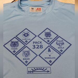 Boy Scouts Shirt Pack 328 Youth Medium Cub BSA